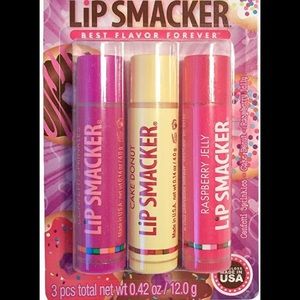 *BRAND NEW* Lip Smackers 3 Best Flavor Forever Donuts Delight Lip Collection